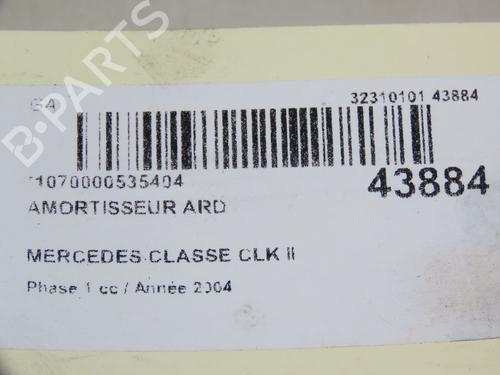Højre bagtil støddæmper MERCEDES-BENZ CLK (C209) CLK 270 CDI (209.316) | BP18351410M19 