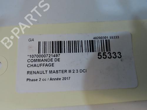 Climate control RENAULT MASTER III Van (FV) 2.3 dCi 130 FWD (FV0M, FV0Y, FV0J, FV02, FV03) | BP36283620I5 - Image 6