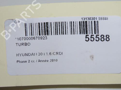 Turbocharger/Supercharger HYUNDAI i30 (FD) 1.6 CRDi | BP31242417M71