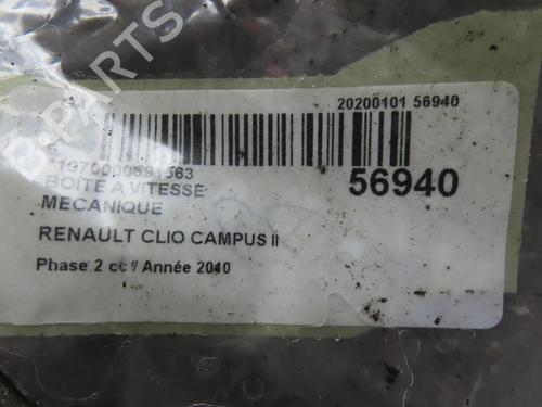 Gearbox RENAULT CLIO II (BB_, CB_) 1.2 (BB0A, BB0F, BB10, BB1K, BB28, BB2D, BB2H, CB0A,... | BP32179127M3