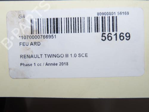 Right taillight RENAULT TWINGO III (BCM_, BCA_) 1.0 SCe 70 | BP36495828C35 - Image 5