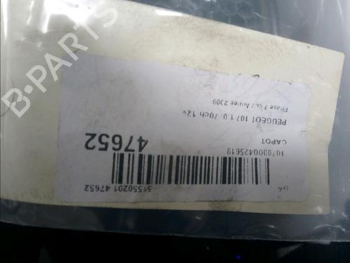 Used Hood Hood PEUGEOT 107 (PM_, PN_) 1.0 (68 hp) 16667107 16667107