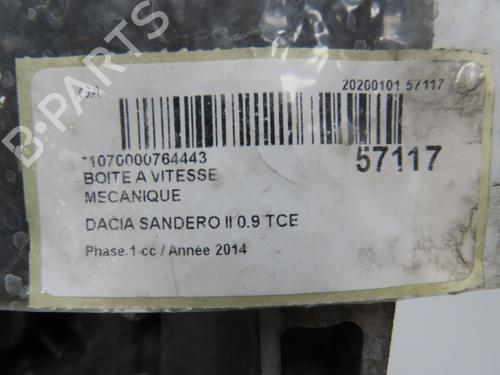 Gearbox DACIA SANDERO II TCe 90 (B8M1, B8MA, B8AC) | BP36493709M3 - Image 2