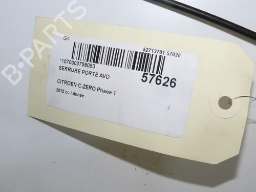 Front right lock CITROËN C-ZERO C-Zero | BP36758224C97 - Image 6
