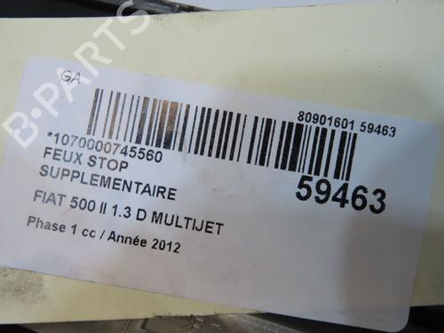Third brake light FIAT 500 (312_) 1.3 D Multijet (312AXE1A) | BP38491580L11 - Image 4