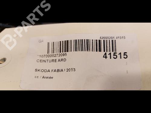 Rear right belt tensioner SKODA FABIA I (6Y2) 1.4 | BP9612748C90 