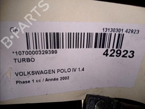 Turbocharger/Supercharger VW POLO IV (9N_, 9A_) 1.4 TDI | BP9821575M71 
