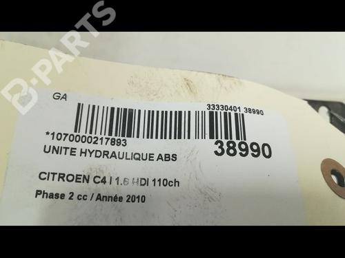 ABS pump CITROËN C4 I (LC_) 1.6 HDi | BP9619763M43 