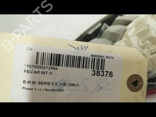 Used Right tailgate light BMW 3 (E90) 318 i (129 hp) 9605373