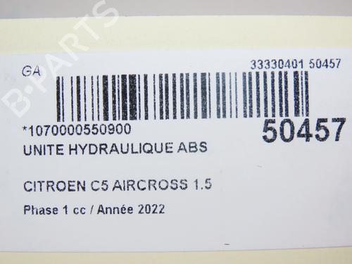 ABS pump CITROËN C5 AIRCROSS (A_) 1.5 BlueHDi 130 (ACYHZJ, ACYHZR) | BP19123453M43 