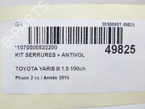 Other TOYOTA YARIS (_P13_) 1.5 Hybrid (NHP130_) | BP19326496O1 