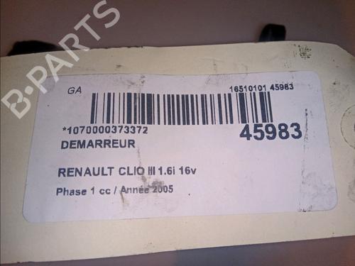 Starter RENAULT CLIO III (BR0/1, CR0/1) 1.6 16V (BR05, BR0B, BR0Y, BR15, BR1J, BR1M, BR1Y, CR0B,... | BP11099257M8