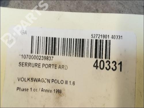 Rear right lock VW POLO III (6N1) 75 1.6 | BP9608637C99 