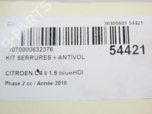 Used Electronic module CITROËN C4 II (NC_) 1.6 BlueHDi 100 (99 hp) 28829711