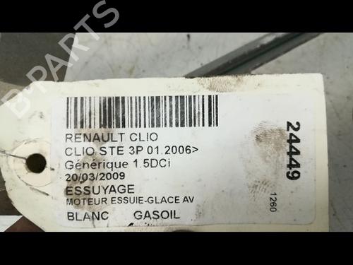Front wiper motor RENAULT CLIO II (BB_, CB_) 1.5 dCi (B/CB3M) | BP23178300M29 