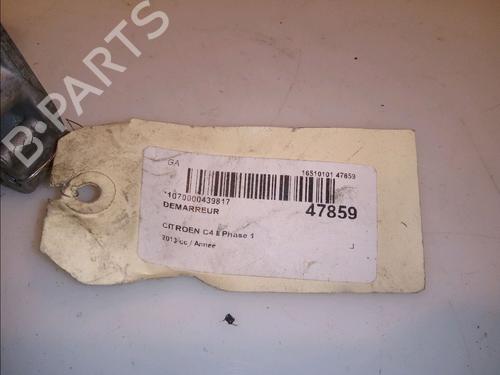 Starter CITROËN C4 II (NC_) 1.6 VTi 120 (NC5FS0, NC5FS9) | BP13014050M8 