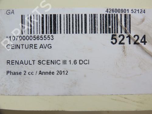 Used Front left belt tensioner RENAULT SCÉNIC III (JZ0/1_) 1.6 dCi (JZ00, JZ12) (130 hp) 28830795