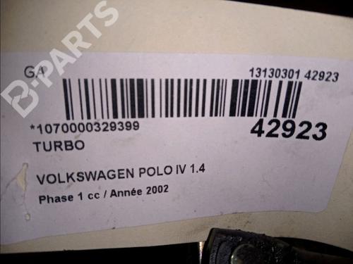 Turbocharger/Supercharger VW POLO (9N_, 9A_) 1.4 TDI | BP9821575M71 