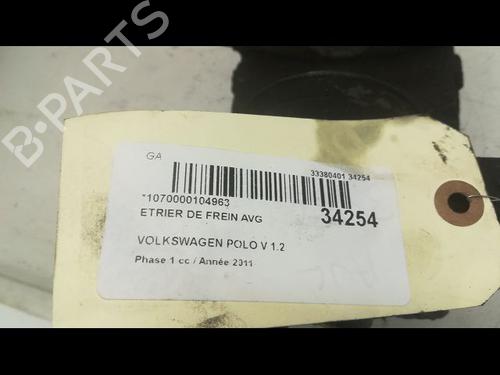 Used Left front brake caliper Left front brake caliper VW POLO V (6R1, 6C1) 1.2 TDI (75 hp) 14878052 14878052