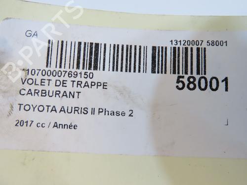 Used Fuel flap Fuel flap TOYOTA AURIS Estate (_E18_) 1.8 Hybrid (ZWE186_, ZWE186R, ZWE186H) (136 hp) 36345199 36345199