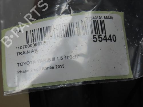 Used Rear axle TOYOTA YARIS (_P13_) 1.5 Hybrid (NHP130_) (101 hp) 30978834