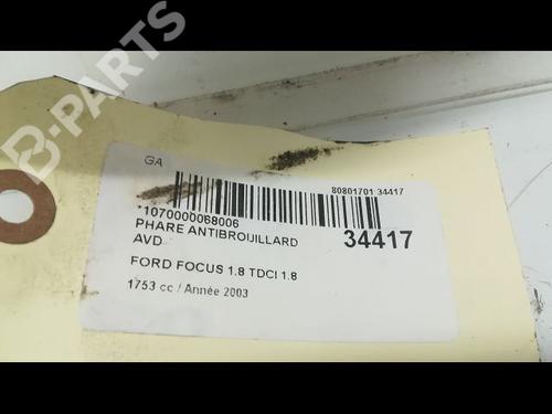 Right front fog light FORD FOCUS I Turnier (DNW) 1.8 TDCi | BP9595626C31 