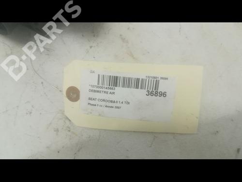 Mass air flow sensor SEAT CORDOBA (6L2) 1.4 TDI | BP9600298M95 