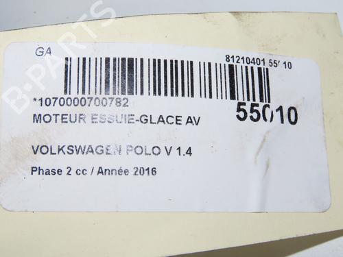 Front wiper motor VW POLO V (6R1, 6C1) 1.4 TDI | BP31302776M29 