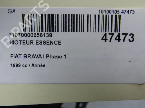 Used Engine FIAT BRAVA (182_) 1.2 16V 80 (82 hp) 29128738