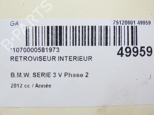 Rear mirror BMW 3 (F30, F80) 335 i | BP22535556I6 