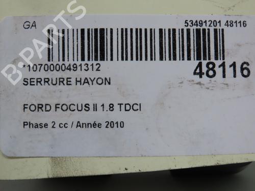 Tailgate lock FORD FOCUS II (DA_, HCP, DP) 1.8 TDCi | BP19668743C101 
