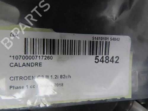 Grill CITROËN C3 III (SX) 1.2 VTi 82 | BP36283651C40 - Image 4