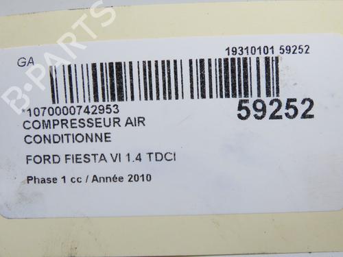 AC compressor FORD FIESTA VI (CB1, CCN) 1.4 TDCi | BP36395730M34 - Image 8