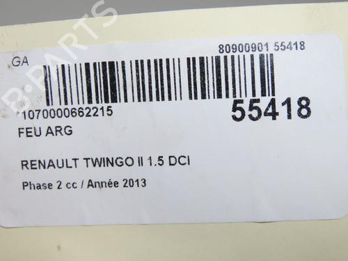 Left taillight RENAULT TWINGO II (CN0_) 1.5 dCi 75 | BP32076172C34 - Image 3