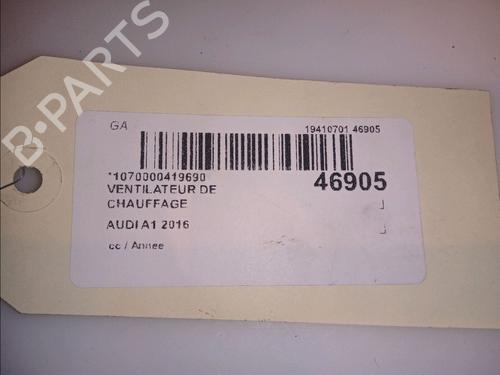 Used Heater blower motor AUDI A1 Sportback (8XA, 8XF) 1.4 TDI (90 hp) 12094862