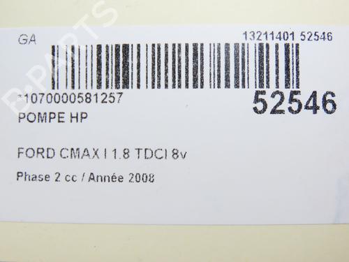 Pompe à injection FORD C-MAX (DM2) 1.8 TDCi (115 hp) 28801396