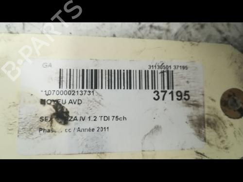 Left front steering knuckle SEAT IBIZA IV (6J5, 6P1) 1.2 TDI | BP14875470M25 