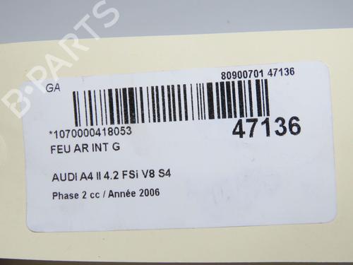 Left tailgate light AUDI A4 B7 Avant (8ED) S4 quattro | BP33417869C79 - Image 4