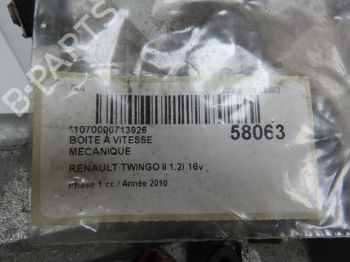 Gearbox RENAULT TWINGO II (CN0_) 1.2 16V (CN0K, CN0V, CN0A) | BP37596667M3  - Image 6