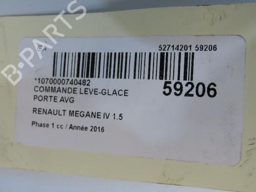 Left front window switch RENAULT MEGANE IV Grandtour (K9A/M/N_) 1.5 dCi 110 | BP36511060I27 - Image 5