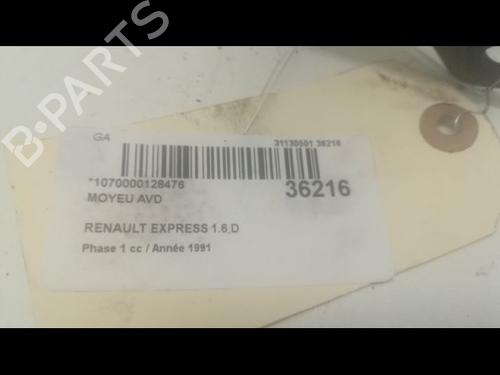 Used Left front steering knuckle Left front steering knuckle RENAULT RAPID Box Body/MPV (F40_, G40_) 1.6 D (F404) (55 hp) 14875443 14875443