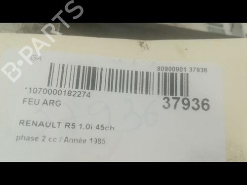 Used Left taillight Left taillight RENAULT SUPER 5 (B/C40_) 1.0 (B/C/400) (41 hp) 23178043 23178043