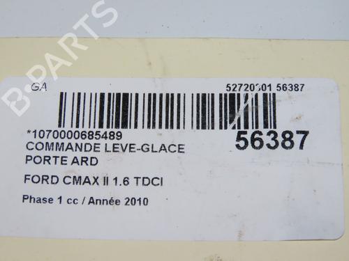 Used Right rear window switch FORD C-MAX II (DXA/CB7, DXA/CEU) 1.6 TDCi (115 hp) 31372110