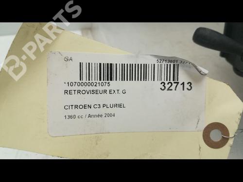 Left mirror CITROËN C3 Pluriel (HB_) 1.4 | BP9592750C26