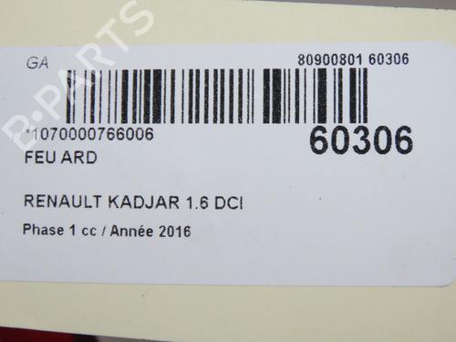 Right taillight RENAULT KADJAR (HA_, HL_) 1.6 dCi 130 4x4 (HLA4) | BP36873905C35  - Image 5