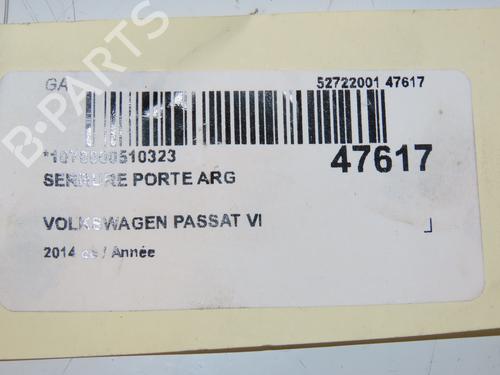 Used Rear left lock VW PASSAT B7 (362) 2.0 TDI 4motion (177 hp) 16740885