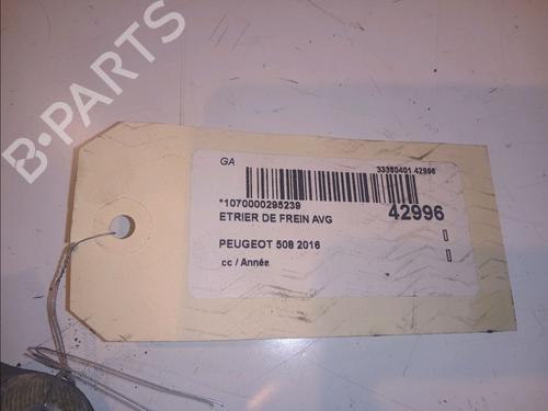 Used Left front brake caliper PEUGEOT 508 I (8D_) 2.0 HDi (136 hp) 14878423