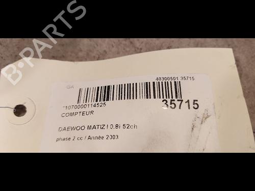 Instrument cluster DAEWOO MATIZ (M100, M150) 0.8 | BP23174753C47 