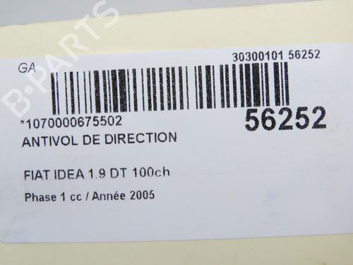 Ignition barrel FIAT IDEA (350_) 1.9 JTD | BP36246591M48 - Image 4