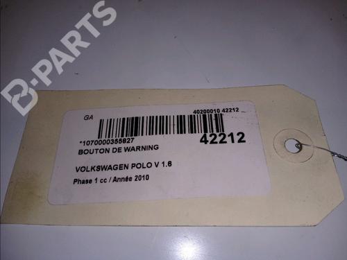 Warning switch VW POLO V (6R1, 6C1) 1.6 TDI | BP10145093I22 